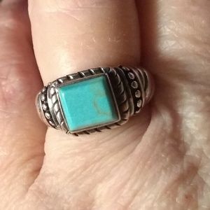 Turquoise ring sz 7